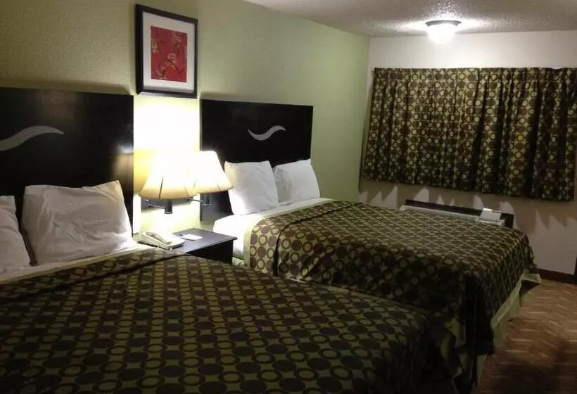 ２ダブルベッドのスタンダードルーム, Americas Best Value Inn Kansas City East   Independence