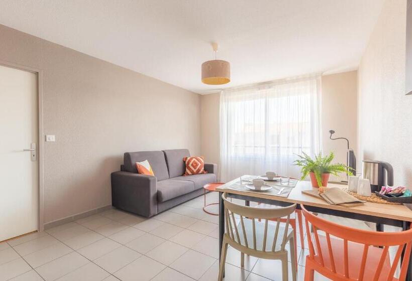 شقة غرفة واحدة, Appart City Confort Toulouse Aéroport Cornebarrieu