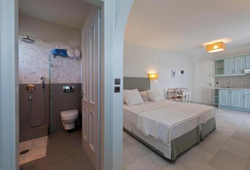 غرفة ديلوكس مزودة بشرفة, Ammos Naxos Exclusive Apartments & Studios