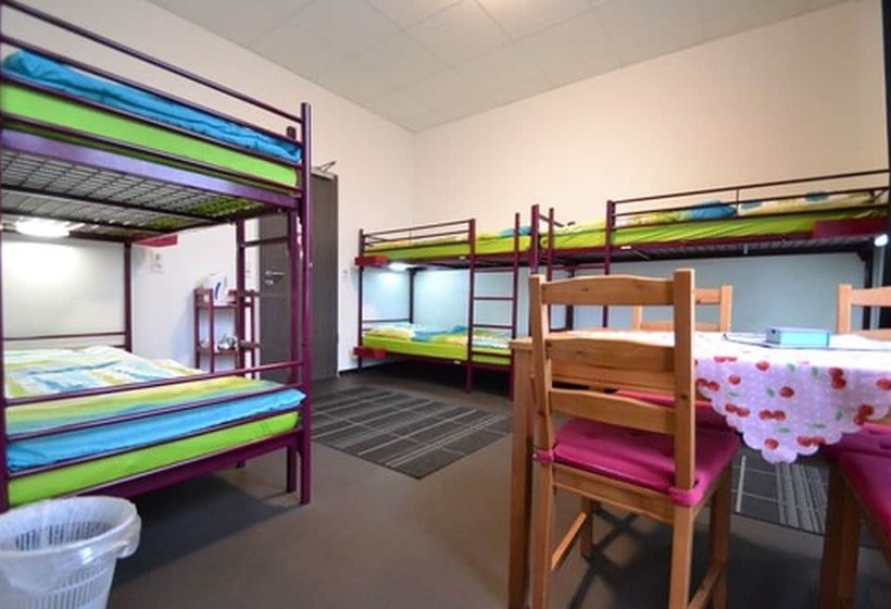 带共用卧室公用房间的床, Arena Hostel & Monteurzimmer