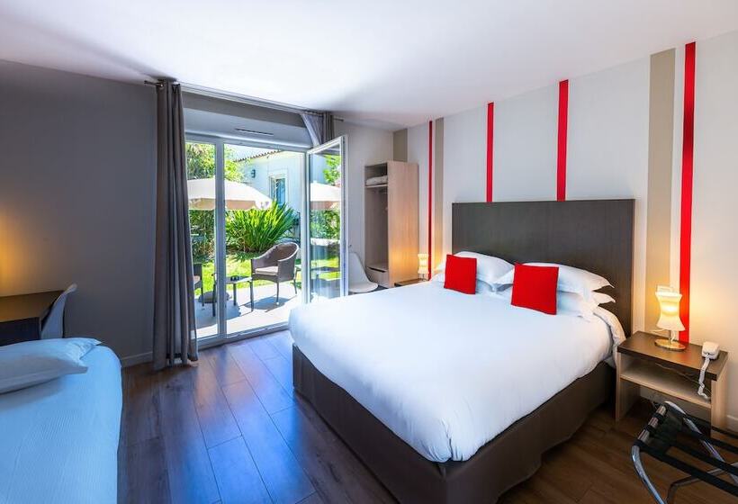 Номер Стандарт Трехместный, Hôtel Villa Sophia   Adults Only July And August
