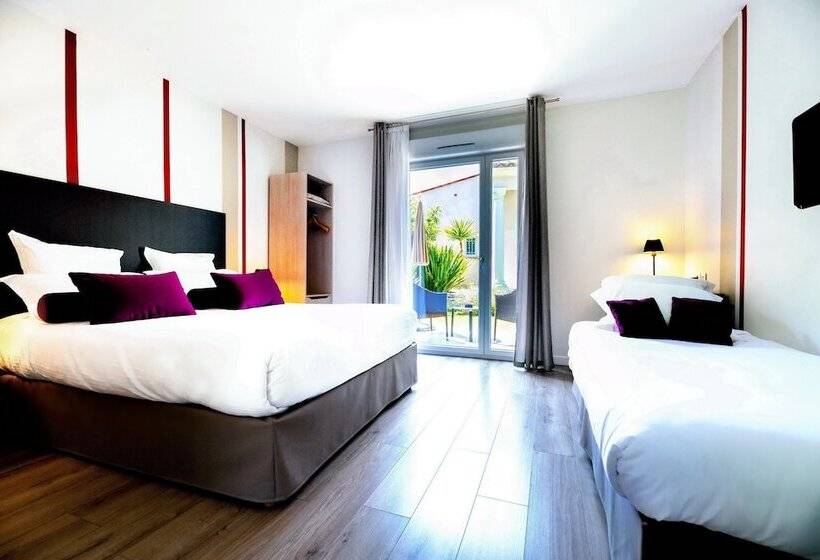 Номер Стандарт с Террасой, Hôtel Villa Sophia   Adults Only July And August