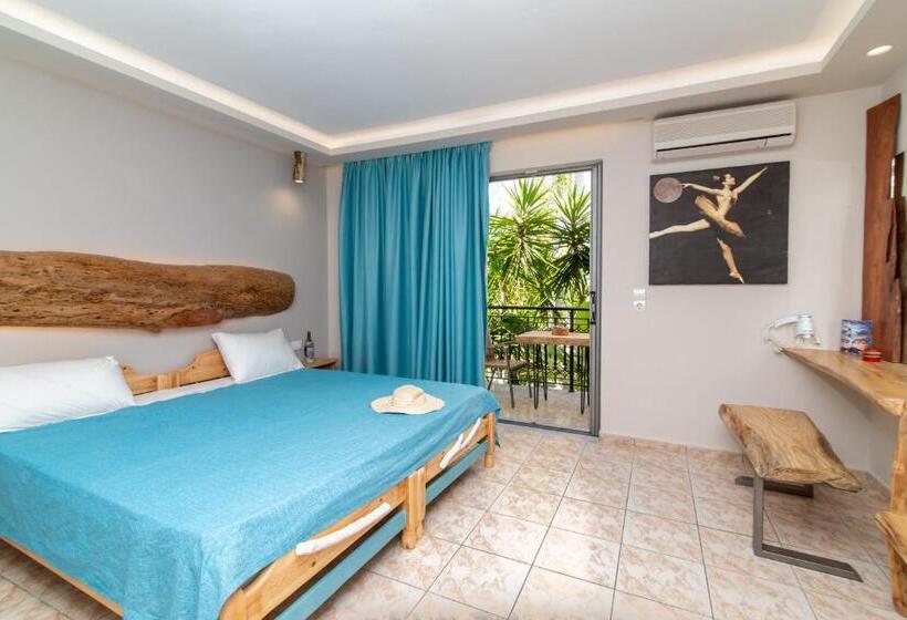Family flat with garden view, Iniohos Zante Hotel & Suites