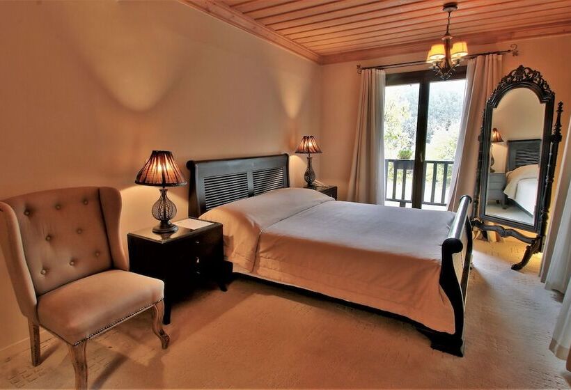 Deluxe Room Mountain View, Boutique Hotel Skamnos Arachova