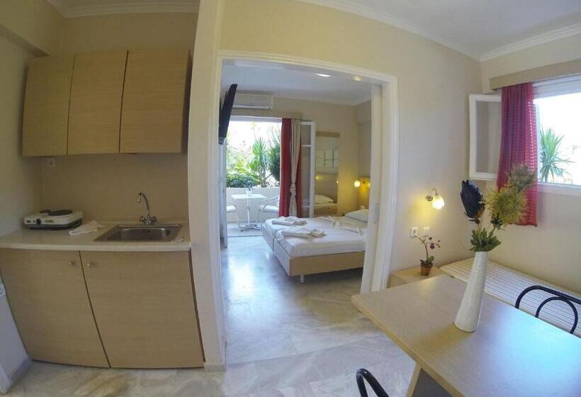 침실 1개 아파트, Happyland Hotel Apartments