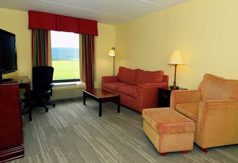 带按摩浴盆的套房, Hampton Inn & Suites Lamar