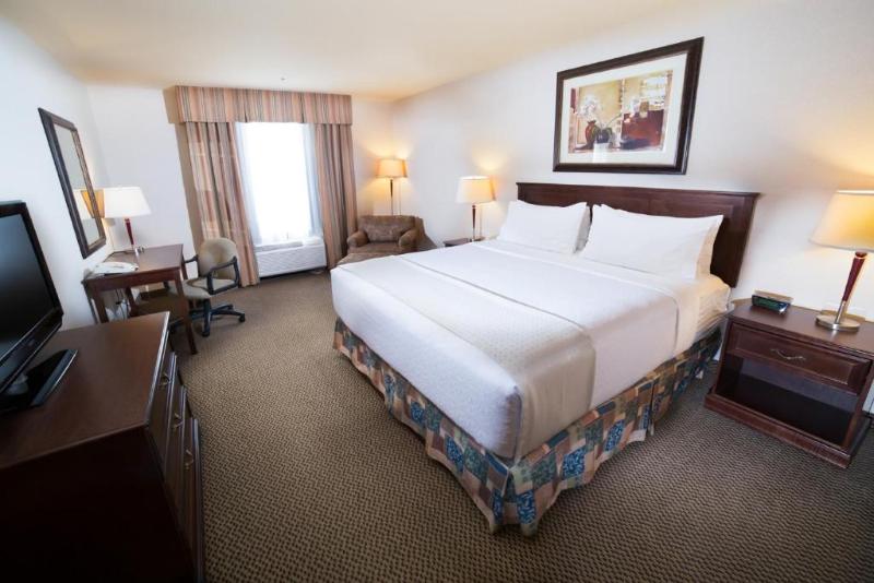 キングサイズベッドのスタンダードルーム, Holiday Inn Hotel & Suites West Edmonton, An Ihg