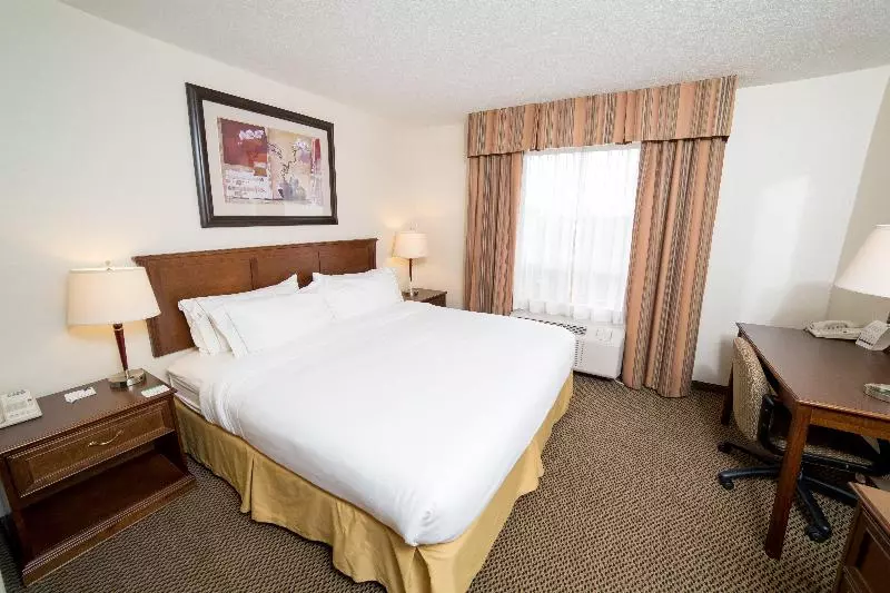キングサイズベッドのスタンダードルーム, Holiday Inn Express & Suites Drayton Valley, An Ihg