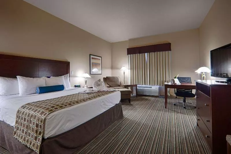 キングサイズベッドのスタンダードルーム, Quality Inn & Suites