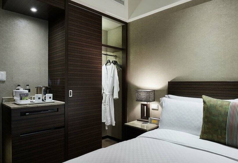 キングサイズベッドのエクゼクティブルーム, The Tango Hotel Taipei Linsen