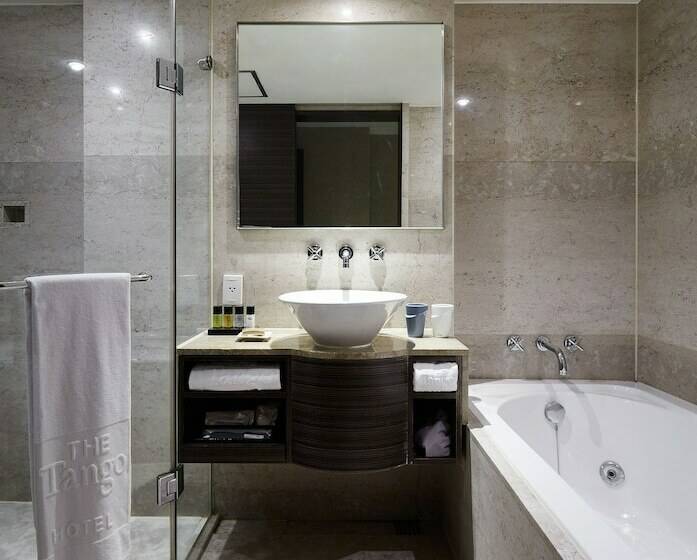 キングサイズベッドのエクゼクティブルーム, The Tango Hotel Taipei Linsen