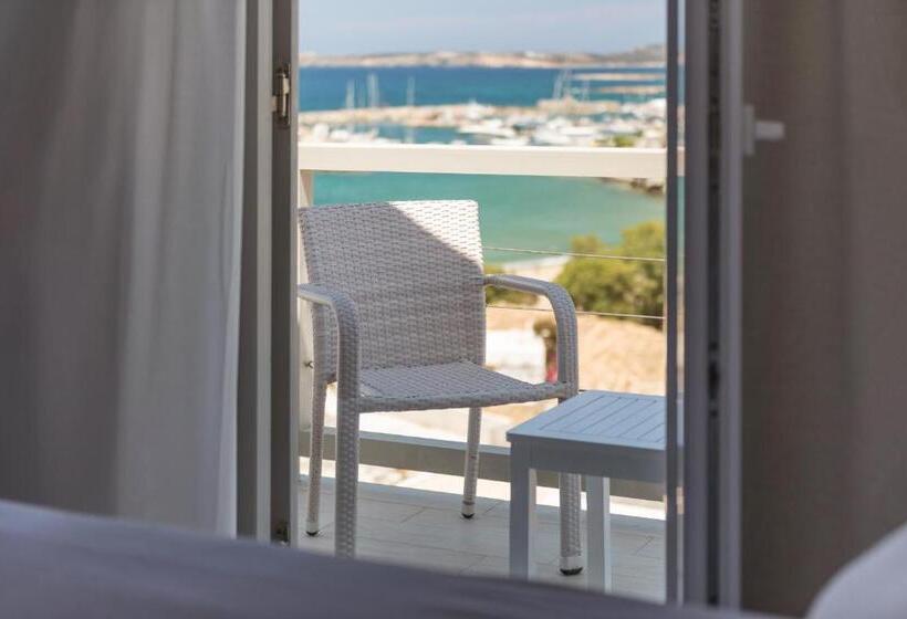 סטודיו סופריור עם נוף לים, Paliomylos Spa