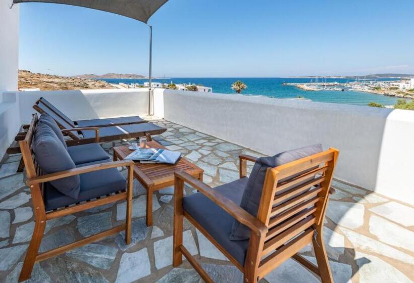 סוויטת ג'וניור סופריור נוף לים, Paliomylos Spa