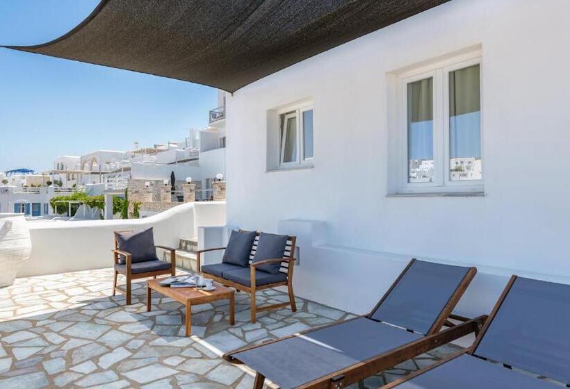 סוויטת ג'וניור סופריור נוף לים, Paliomylos Spa