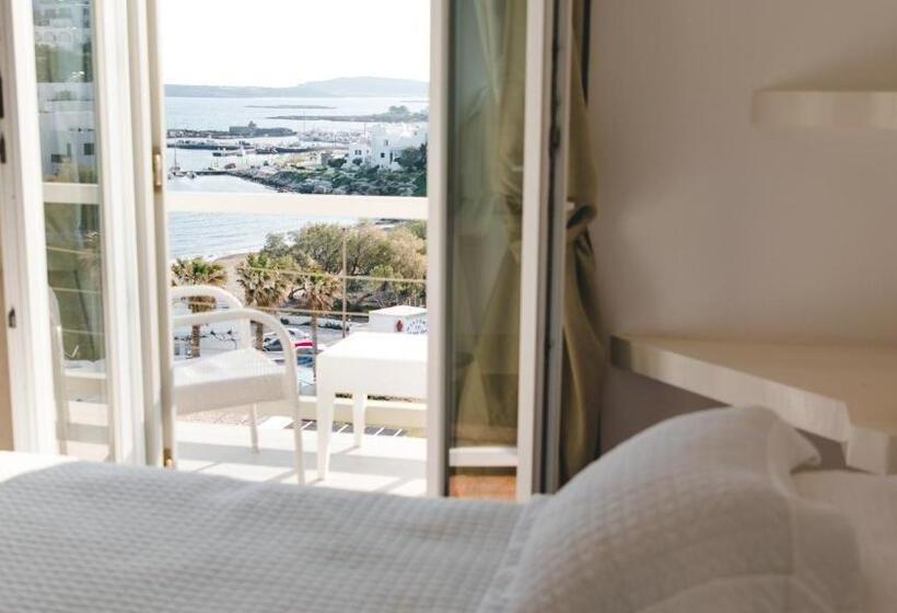 סטודיו סופריור עם נוף לים, Paliomylos Spa