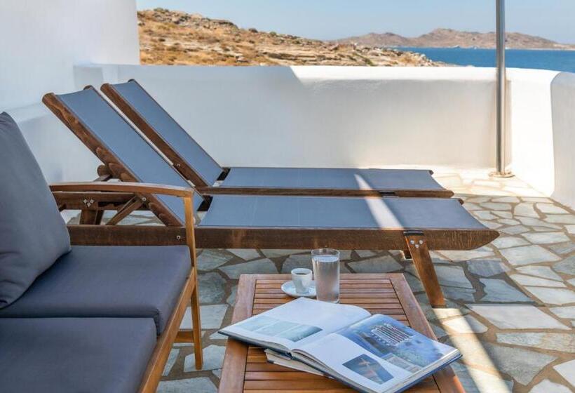 סוויטת ג'וניור סופריור נוף לים, Paliomylos Spa