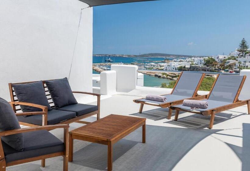 סוויטת ג'וניור סופריור נוף לים, Paliomylos Spa