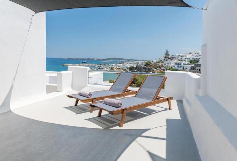 סוויטת ג'וניור סופריור נוף לים, Paliomylos Spa