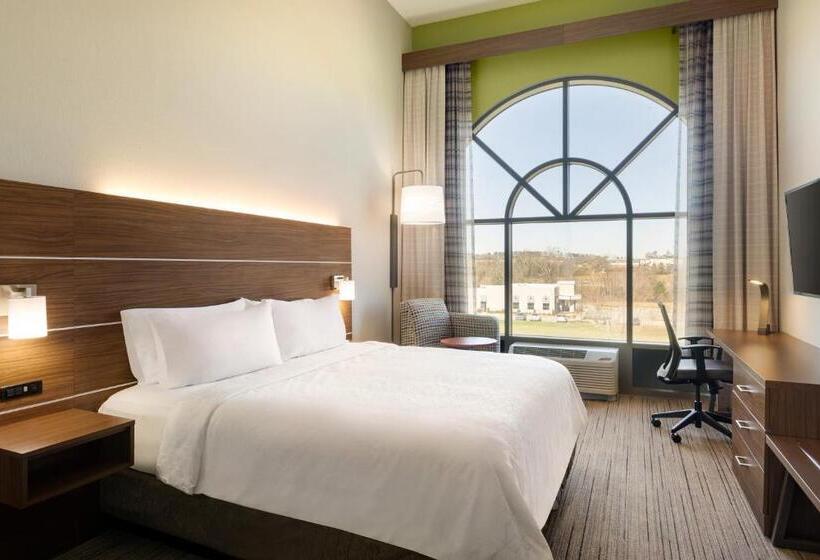 מיטת קינג בסוויטה, Holiday Inn Express Hotel & Suites Opelika Auburn, An Ihg