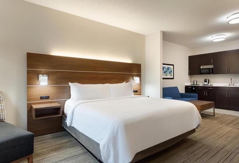 מיטת קינג בסוויטה, Holiday Inn Express Hotel & Suites Opelika Auburn, An Ihg