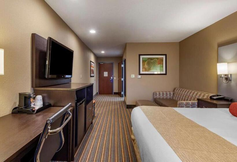 غرفة قياسية سرير كينج, Best Western Plus Woodstock Inn & Suites