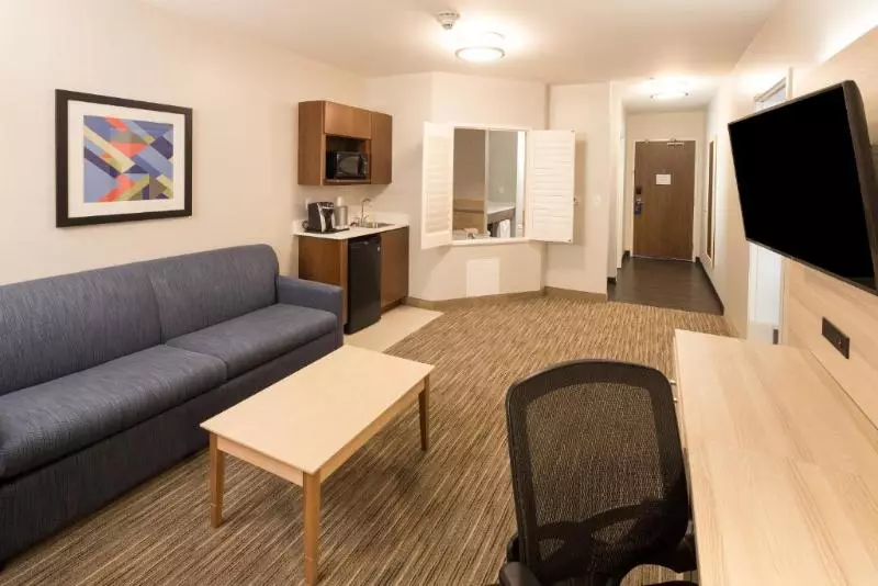 キングサイズベッドのスイートルーム, Holiday Inn Express Hotel & Suites Bay City, An Ihg