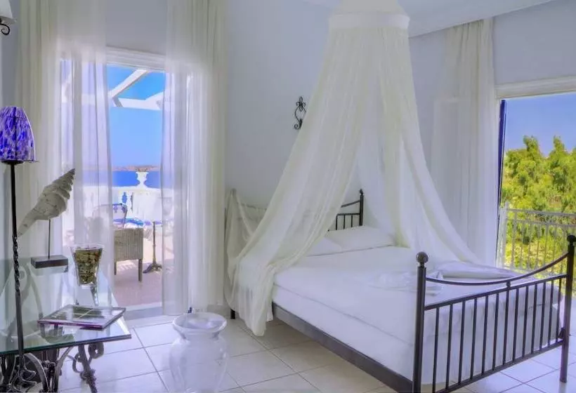 اتاق استاندارد با چشم‌انداز دریا, Aneroussa Beach