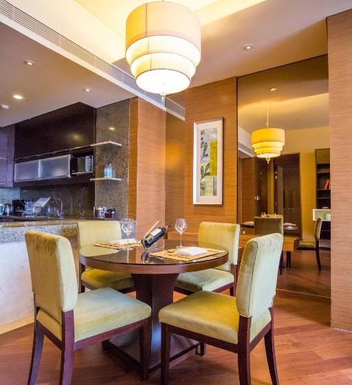 Appartamento con 1 camera da letto vista lago, Marriott Executive Apartment Tianjin Lakeview