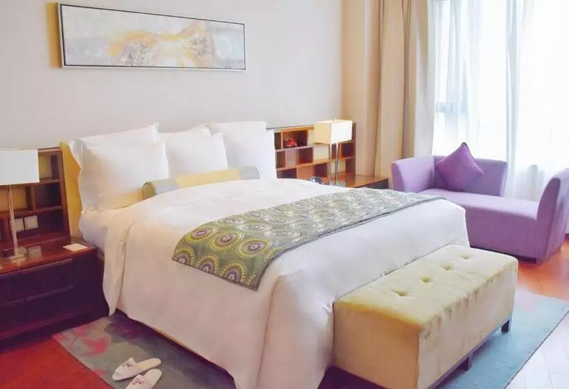 Huoneisto 2 Makuuhuonetta, Marriott Executive Apartment Tianjin Lakeview