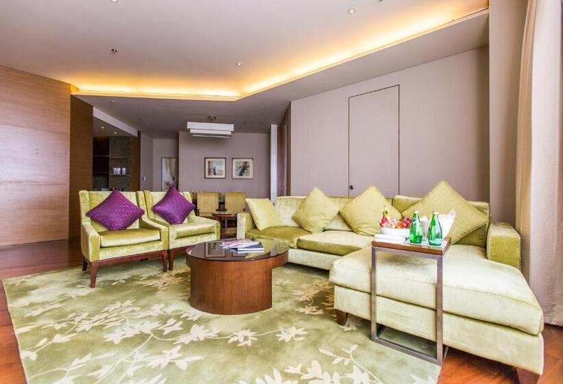 דירת שני חדרים, Marriott Executive Apartment Tianjin Lakeview