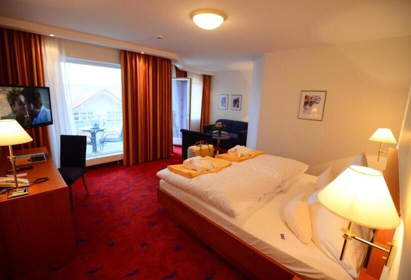 Quarto Deluxe com Balcão, Möhringers Schwarzwald