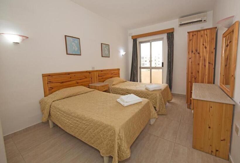 آپارتمان 1 خوابه, Qawra Point Holiday Complex