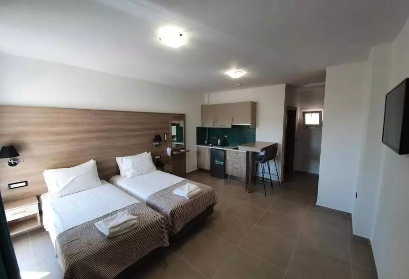 اتاق استاندارد با چشمانداز دریا, Elounda Sunrise Apartments