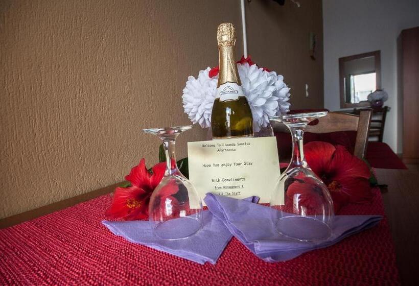 带露台的标准工作室, Elounda Sunrise Apartments