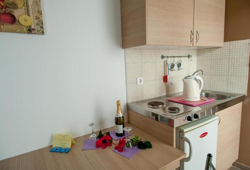 标准工作室带阳台, Elounda Sunrise Apartments