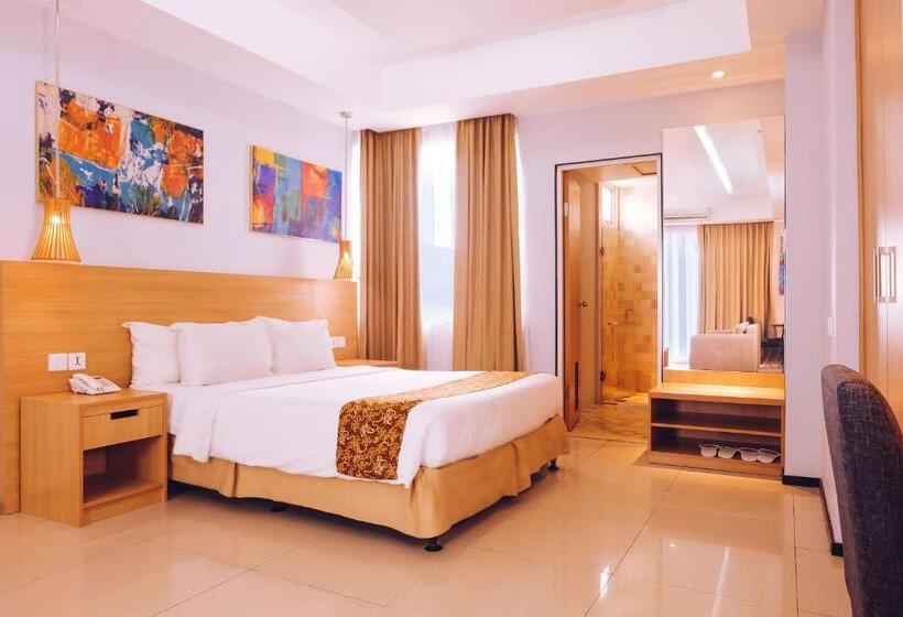 Номер Executive Кровать Квин, Golden Tulip Balikpapan Hotel & Suites