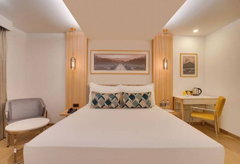 Номер Deluxe, Lemon Tree Hotel, Centre Point, Jamshedpur