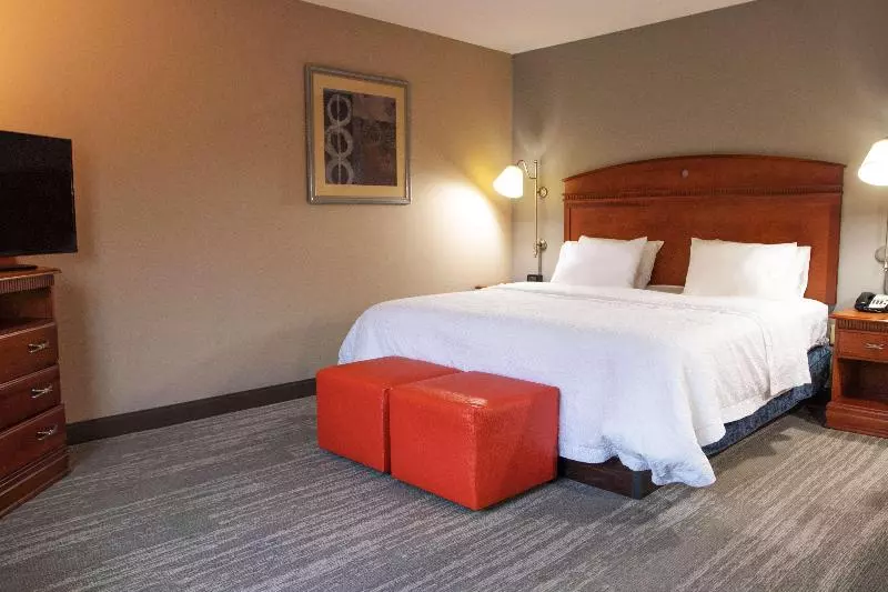 キングサイズベッドのスタンダードルーム, Hampton Inn Gloucester