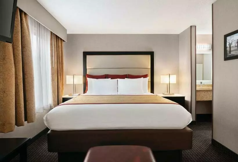キングサイズベッドのデラックススイート, Hawthorn Suites By Wyndham Lancaster