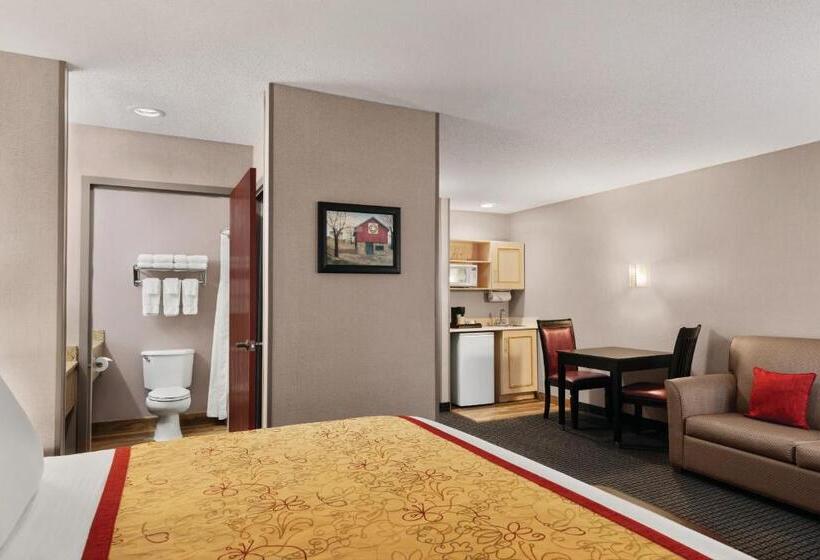 キングサイズベッドのデラックススイート, Hawthorn Suites By Wyndham Lancaster