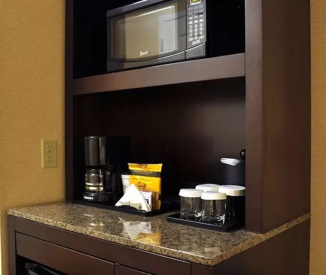 キングサイズベッドのスタンダードルーム, Hilton Garden Inn St. Louis Airport