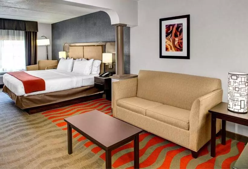 キングサイズベッドのスイートルーム, Holiday Inn Express Hotel & Suites Pittsburgh South Side, An Ihg