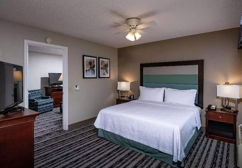 キングサイズベッドのスイートルーム, Homewood Suites By Hilton Portland