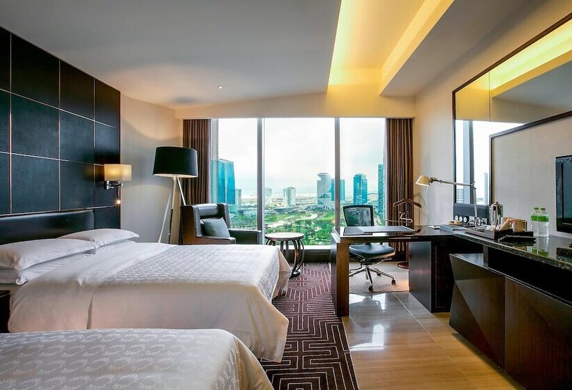 غرفه قياسيه سريرين مزدوجين, Sheraton Grand Incheon