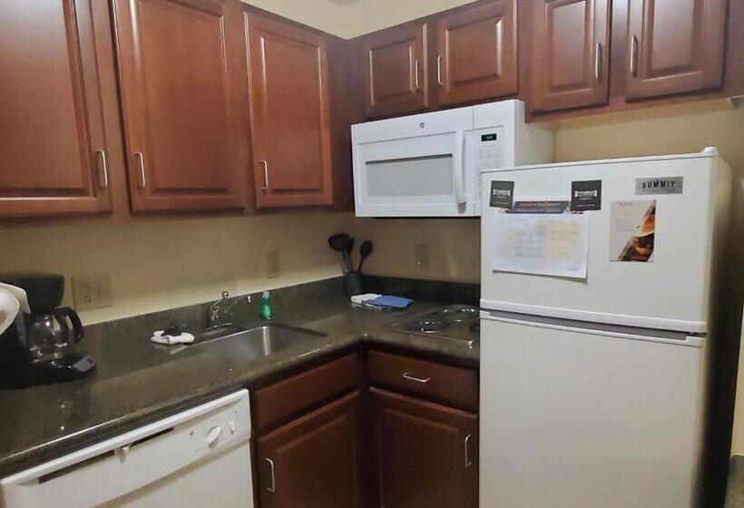 Standard studio with river view, Staybridge Suites Rochester University, An Ihg