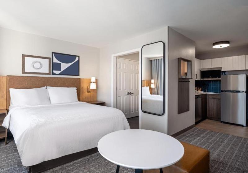 Standard studio with river view, Staybridge Suites Rochester University, An Ihg