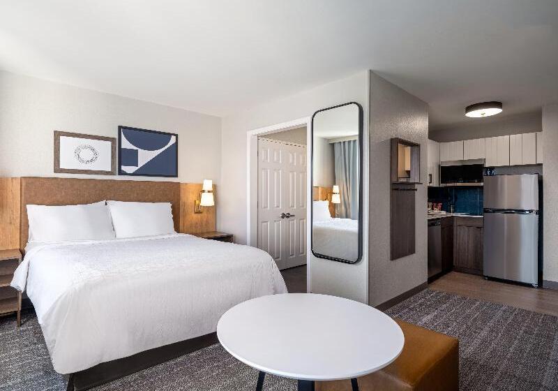 Standard studio with river view, Staybridge Suites Rochester University, An Ihg