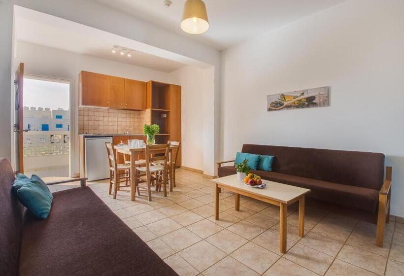 带1个卧室的公寓, Captain Karas Holidays Apartments