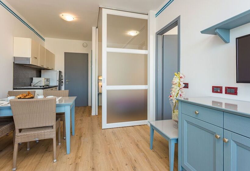 带2个卧室的高级公寓, Family Resort Del Mar