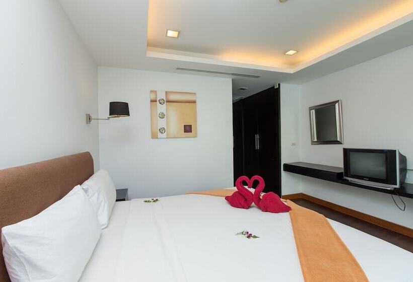 家族用アパートメント, The Palms, Kamala Beach   Sha Extra Plus